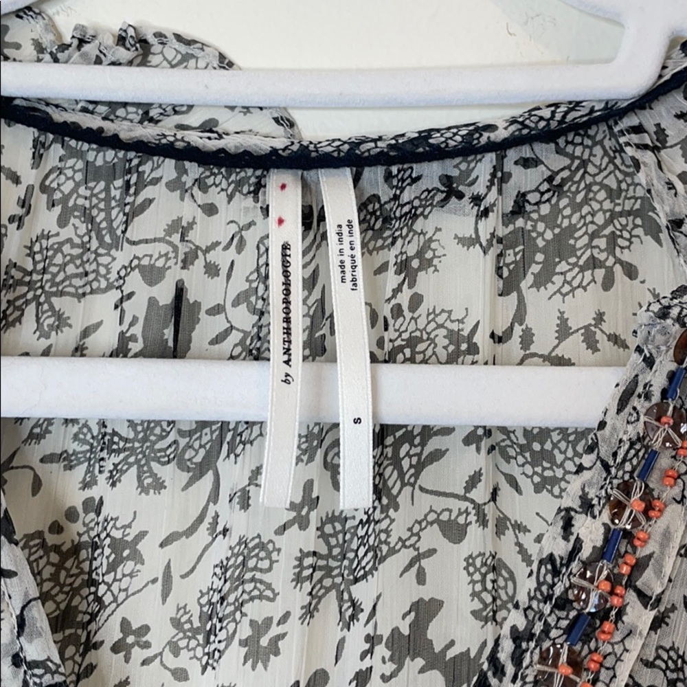 Anthropologie Boho Romilly Tiered Maxi Dress NWT - Picture 8 of 11